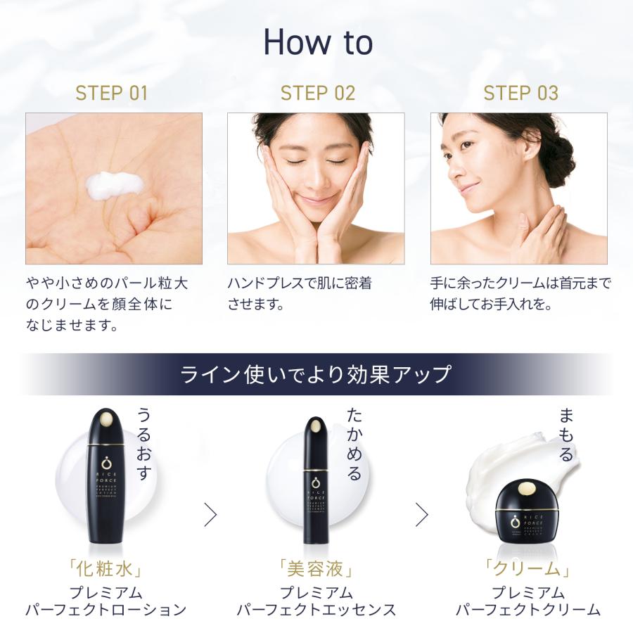 RICE FORCE（ライスフォース） 公式 保湿クリーム エイジングケア