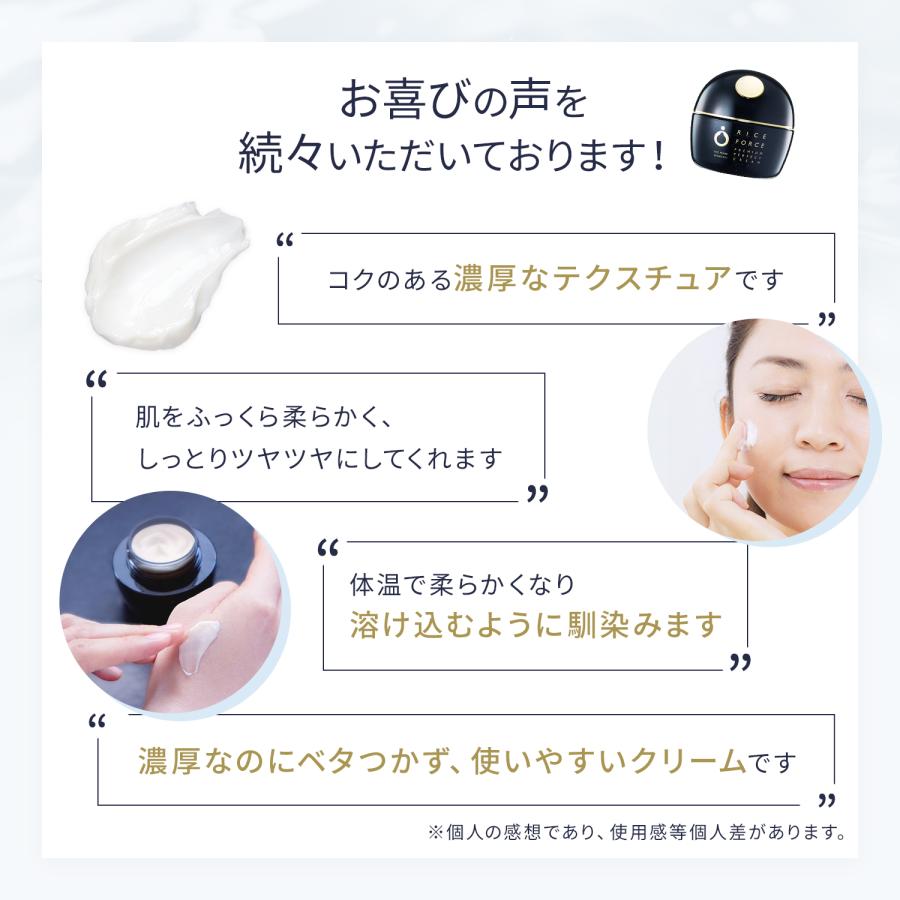 RICE FORCE（ライスフォース） 公式 保湿クリーム エイジングケア