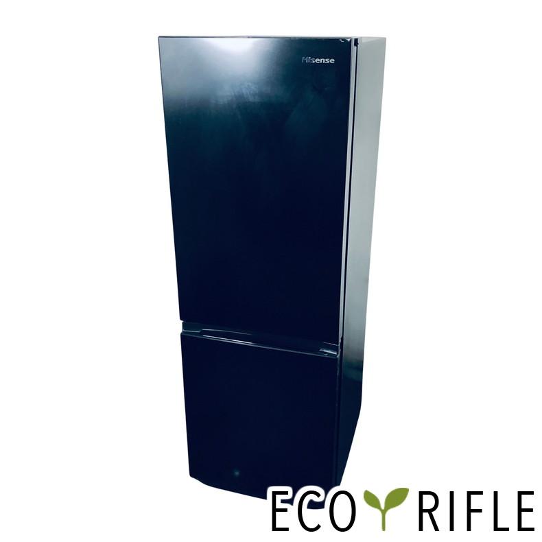 ハイセンス 冷蔵庫 175L ブラック HR-D1701B 2ドア 右開き 【公式通販】