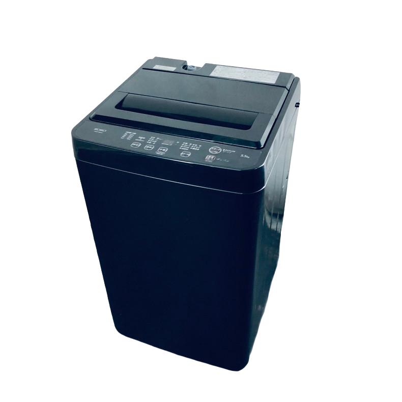 洗濯機 中古 RORO YWM-T55LK 2024年製 5.5kg ブラック 送風 乾燥機能
