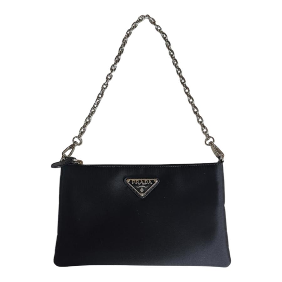 PRADA（プラダ） ショルダーバッグ ナイロン 1BG364 ブラック ユニ