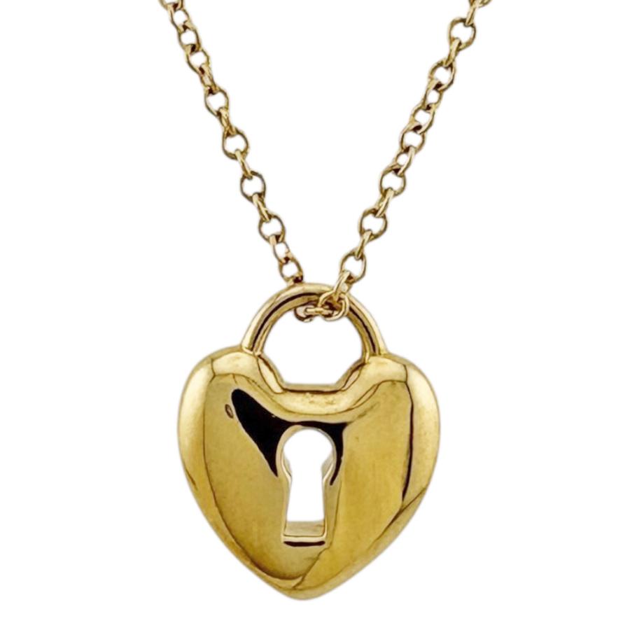 TIFFANY&Co.（ティファニー） ハートロック ネックレス 18金 K18