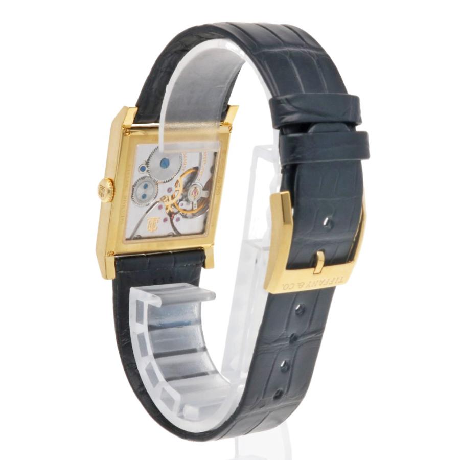 TIFFANY&Co.（ティファニー） スクエア 腕時計 時計 18金 K18イエロー