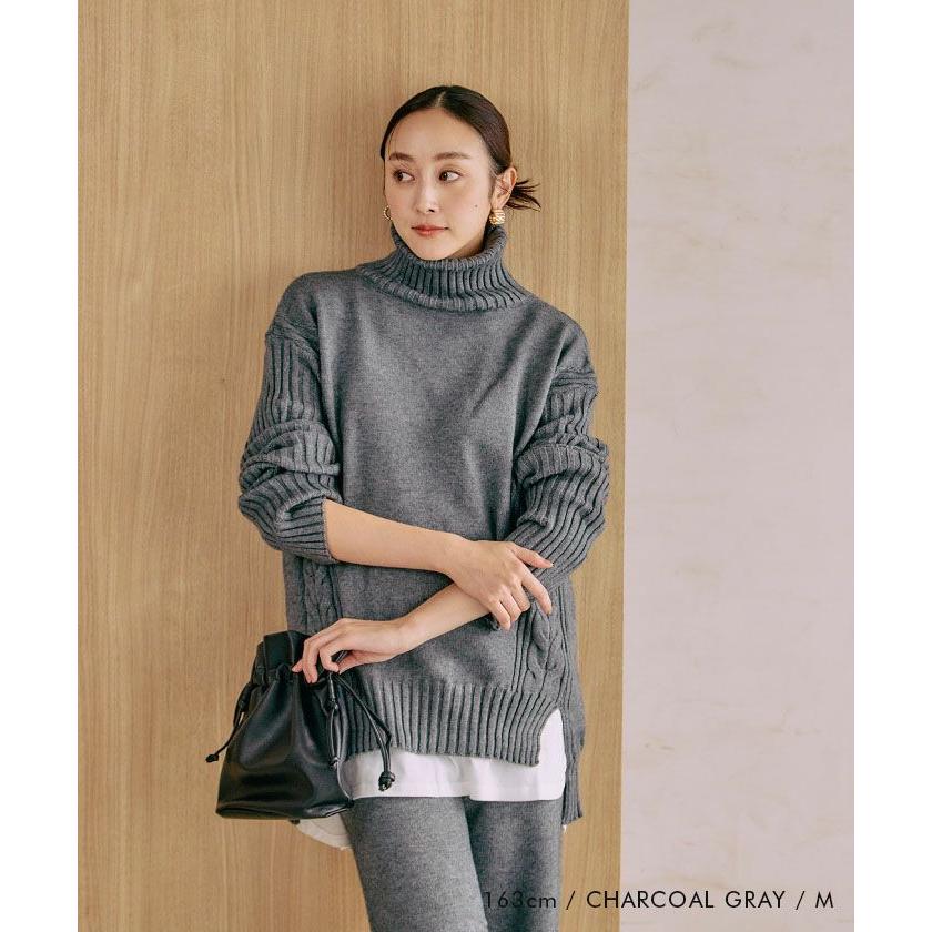 aquagarage（アクアガレージ） ニットセットアップ ニットパンツ