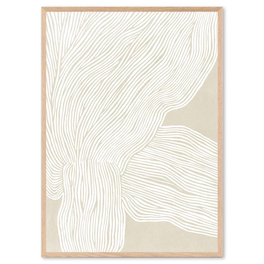 The Poster Club アートポスター 50×70cm Line no. 09 ポスタークラブ