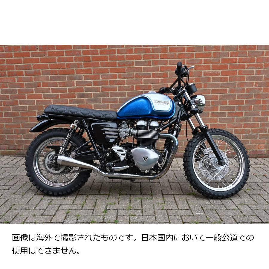 Motone(モートーン) スリップオンマフラー SATURN V ブラッシュ 空冷