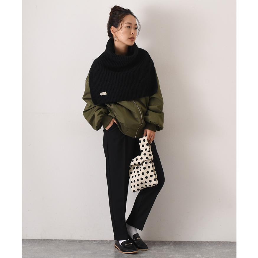 REAL STYLE スヌード マフラー レディース 付け襟 タートル ハイネック