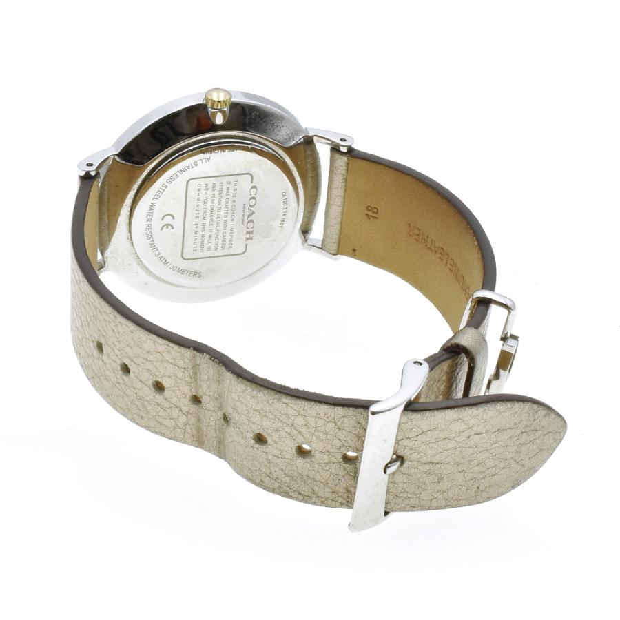 COACH コーチ CA.120.7.14.1601 QZ クォーツ 腕時計 シルバー : 株式