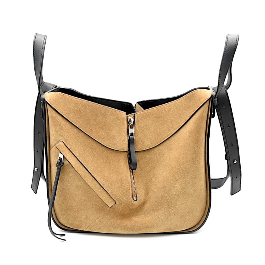LOEWE（ロエベ） 【A02525】LOEWE ハンモック 2WAY レザー×スエード