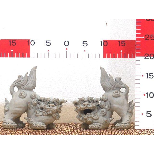 ⭐絶品 レア物 遺品少数 琉球陶芸の重鎮 小橋川永昌造 シーサー 置物 骨董