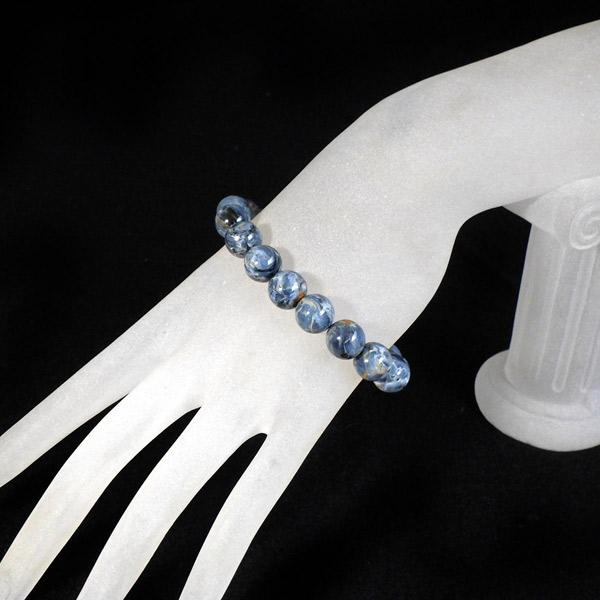 ピーターサイト（テンペストストーン） ブレスレット 10mm玉 ナミビア