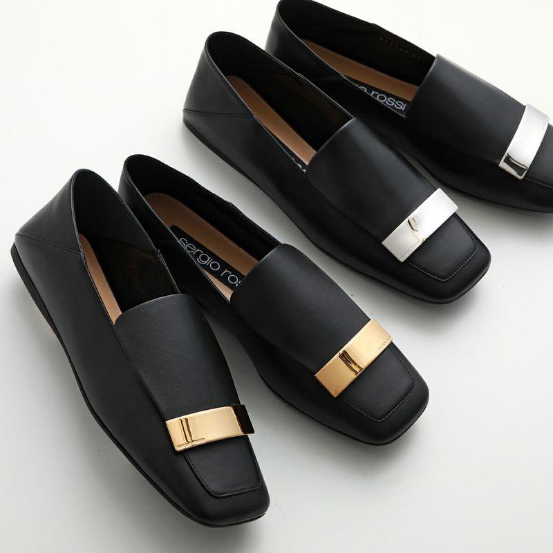 Sergio rossi（セルジオロッシ） ローファー sr1 A77990 A83120 MNAN07