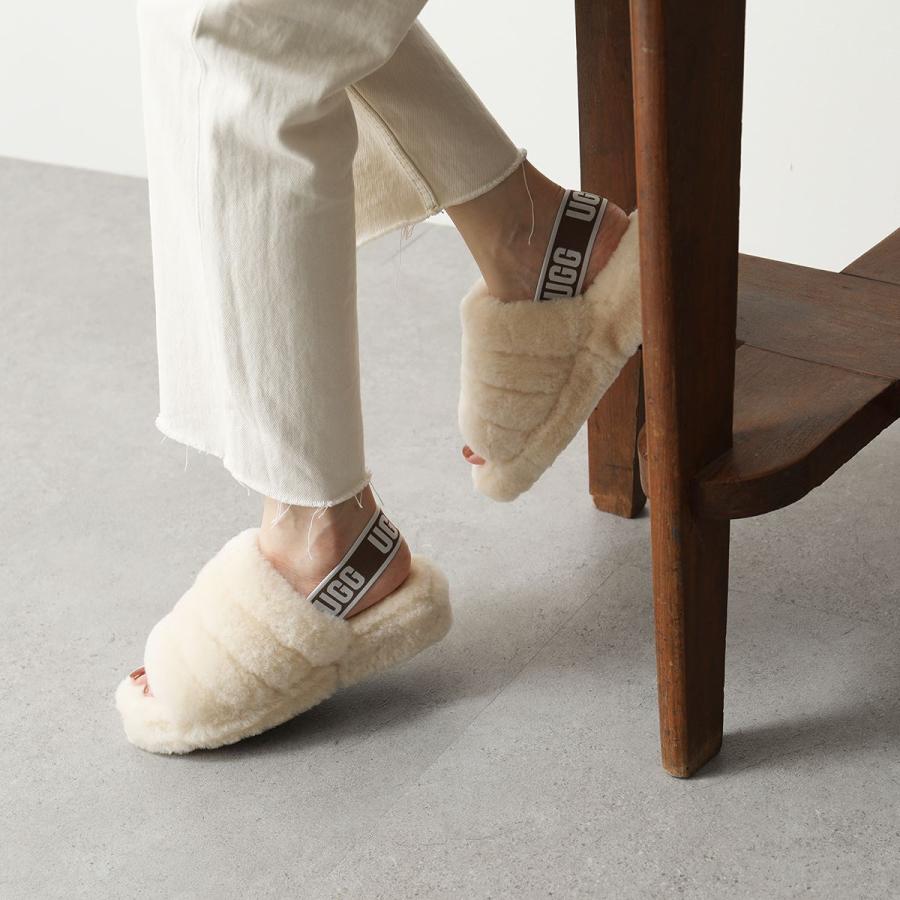 UGG（アグ） ファー サンダル FLUFF YEAH SLIDE フラッフ イヤー