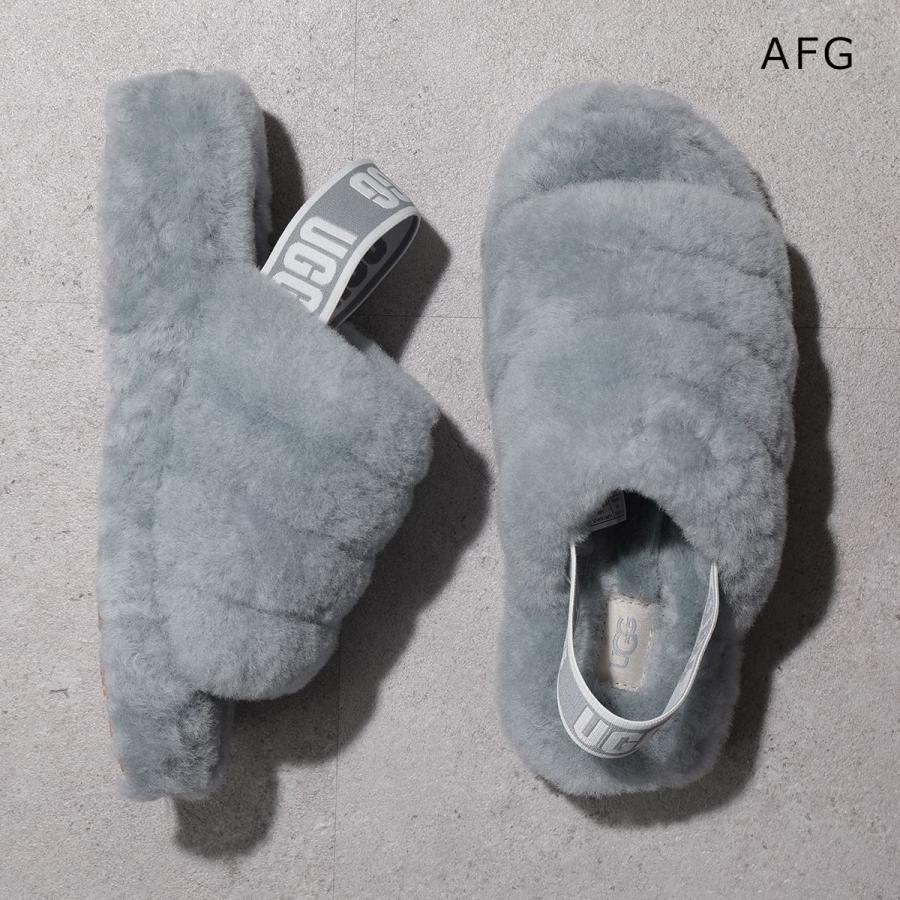 UGG（アグ） ファー サンダル FLUFF YEAH SLIDE フラッフ イヤー