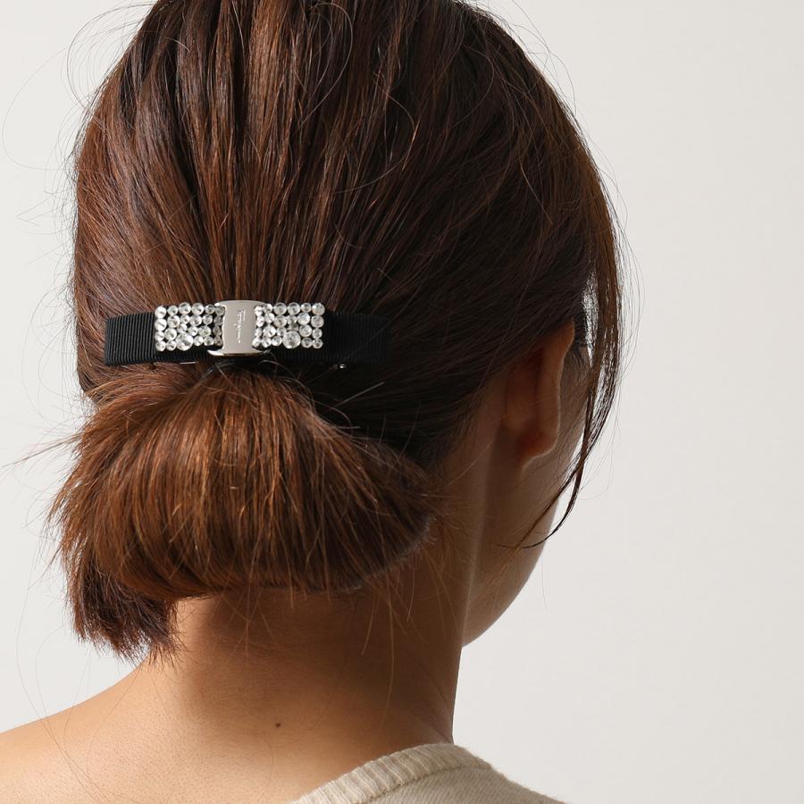 FERRAGAMO（フェラガモ） バレッタ 34 7582 レディース クリスタル装飾