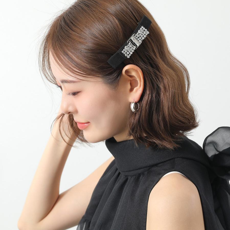 FERRAGAMO（フェラガモ） バレッタ 34 7582 レディース クリスタル装飾