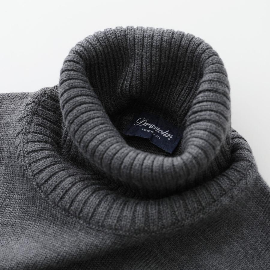 DRUMOHR（ドルモア） セーター D7M104 メンズ ミドルゲージニット