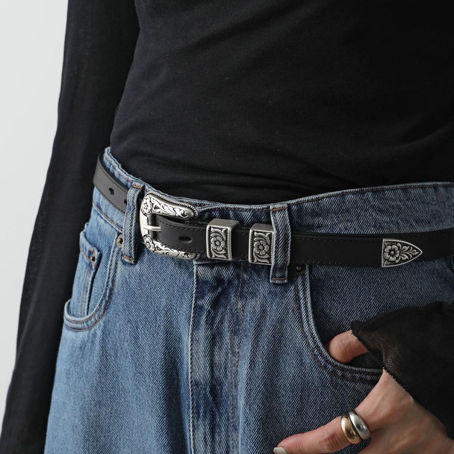 J&M Davidson（J＆Mデヴィッドソン） ベルト ウエスタンバックル