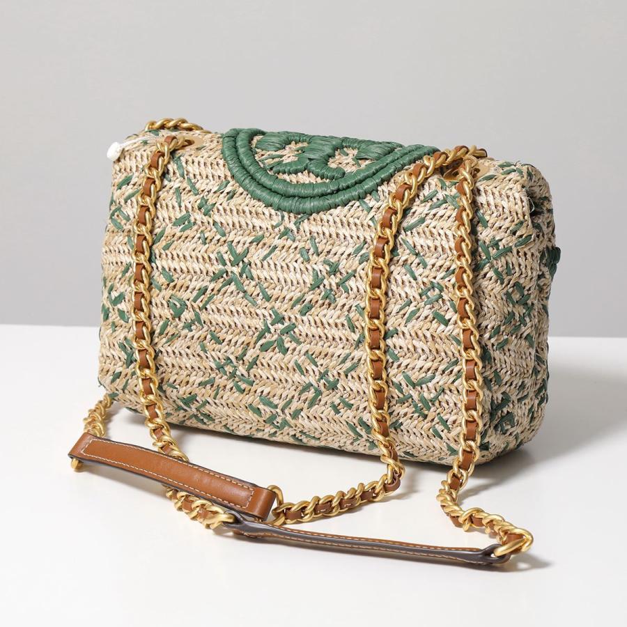 TORY BURCH（トリーバーチ） ショルダーバッグ FLEMING SOFT STRAW
