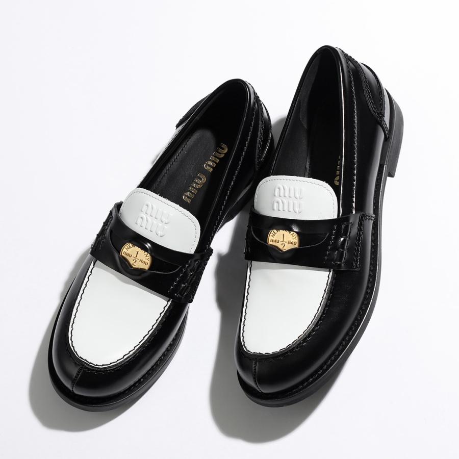 miu miu（ミュウミュウ） ペニーローファー 5D773D AZE レディース