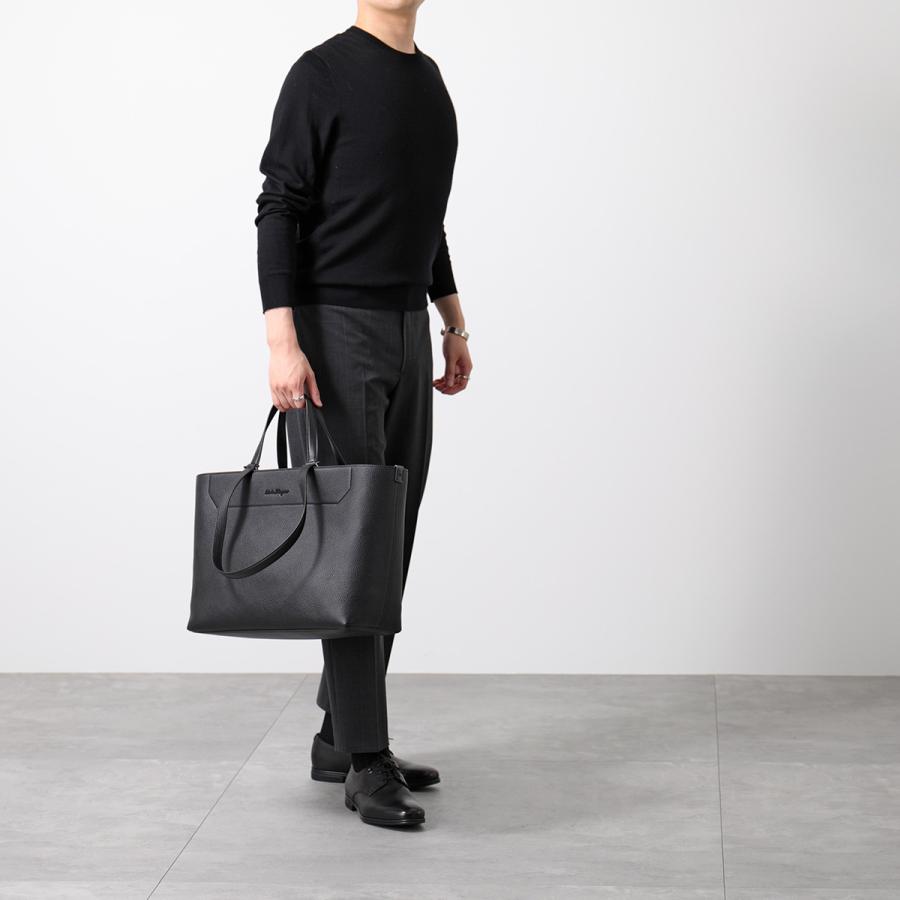 FERRAGAMO（フェラガモ） トートバッグ 24 0634 メンズ レザー ロゴ 鞄