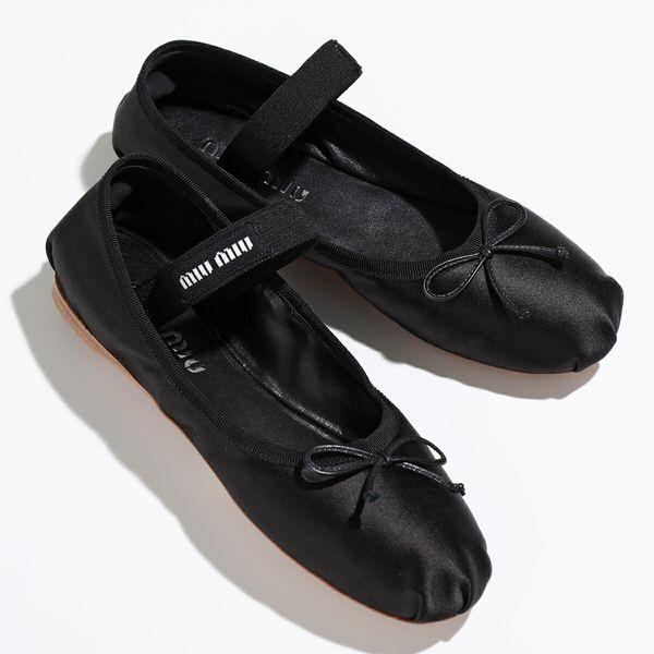 miu miu（ミュウミュウ） バレエシューズ 5F794D QU6 レディース