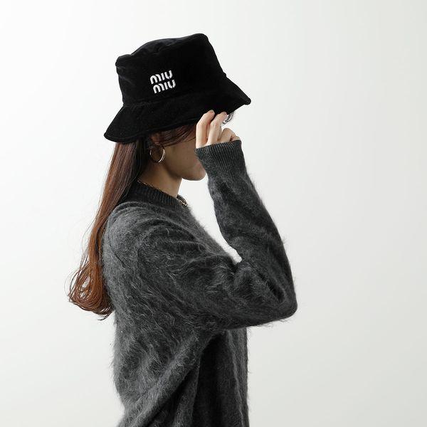 miu miu（ミュウミュウ） バケットハット 5HC196 068 レディース