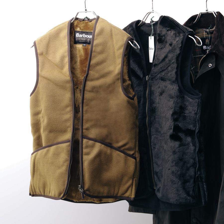 Barbour（バブアー） パイルライナー MLI0004 WARM PILE WAISTCOAT ZIP