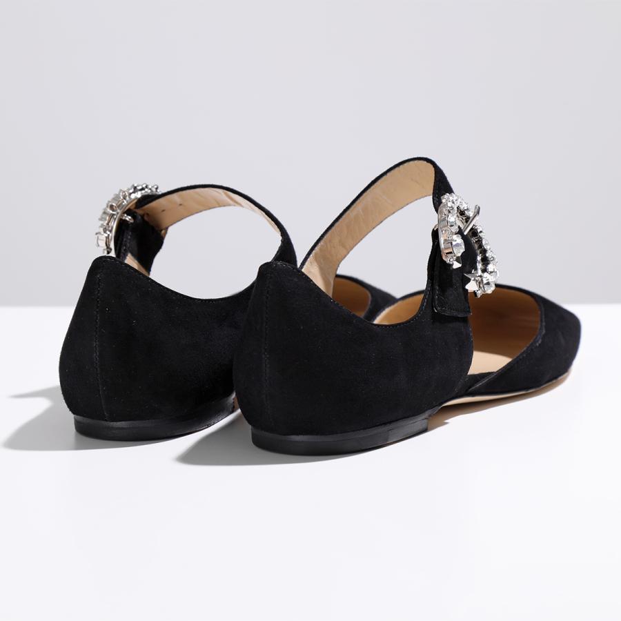 JIMMY CHOO（ジミーチュウ） フラットシューズ GIN FLAT SUE