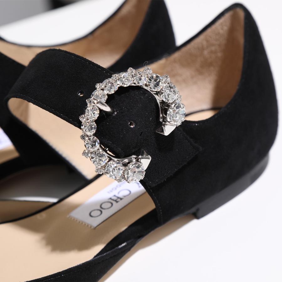 JIMMY CHOO（ジミーチュウ） フラットシューズ GIN FLAT SUE