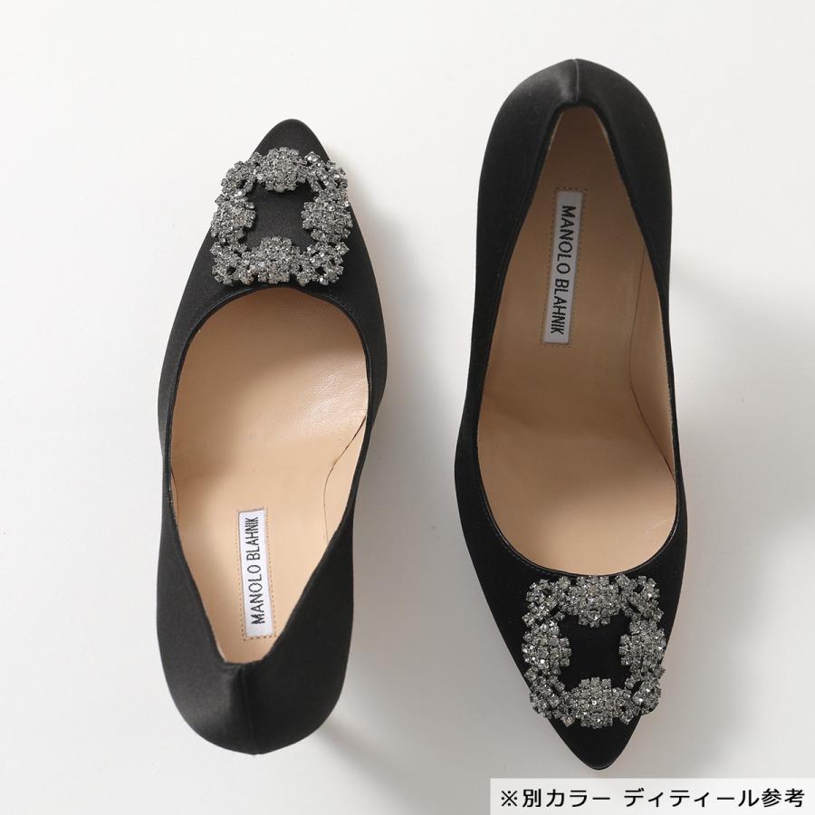 MANOLO BLAHNIK（マノロブラニク） パンプス HANGISI FMC SATIN 105