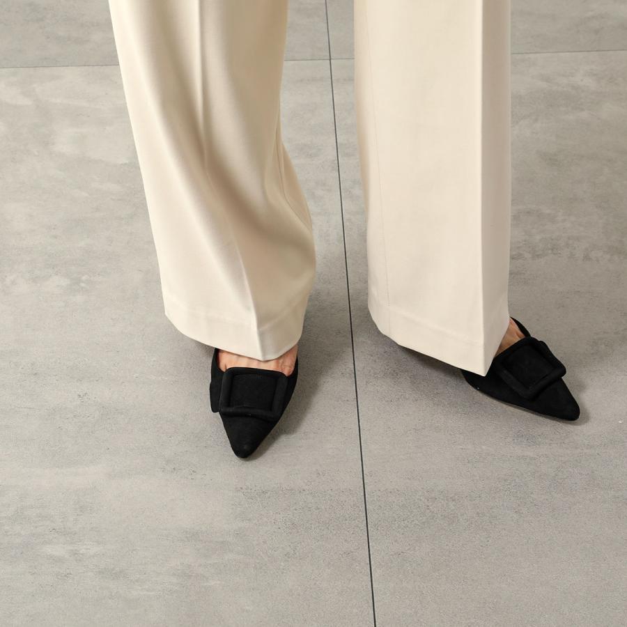 MANOLO BLAHNIK（マノロブラニク） ミュール MAYSALE SUEDE DAIM 050