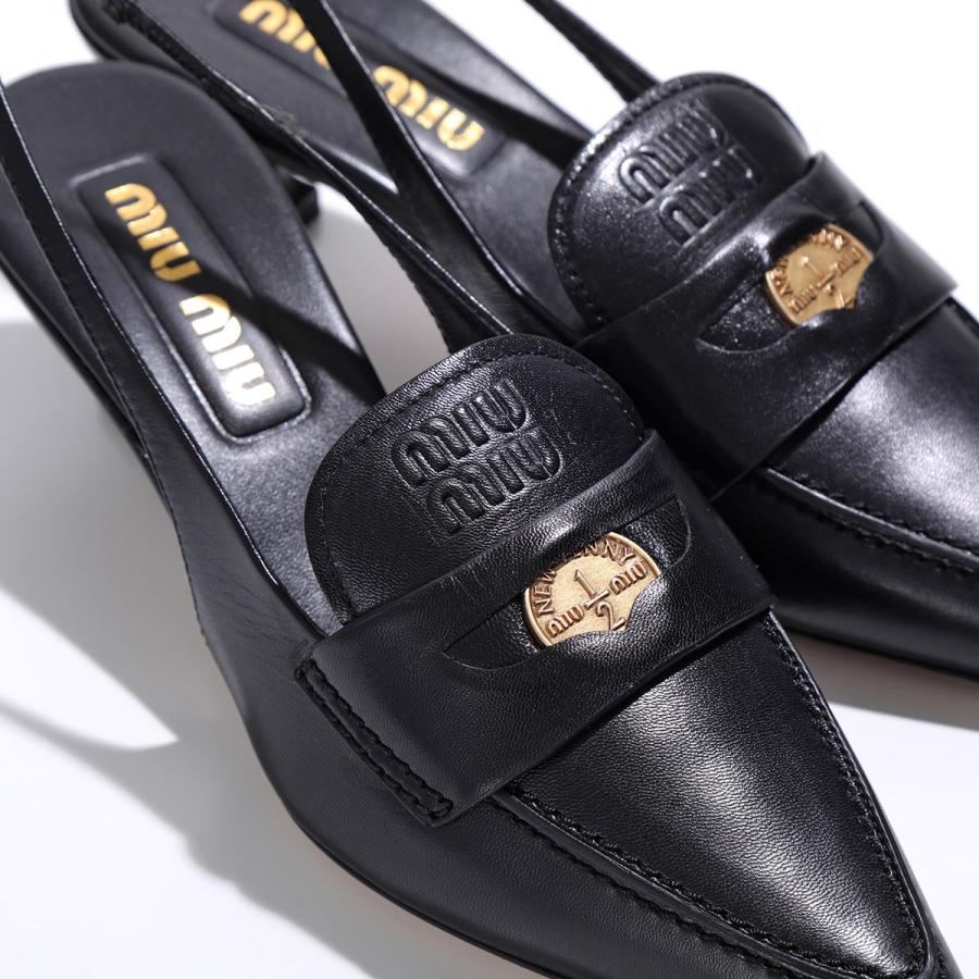 miu miu（ミュウミュウ） ミュール 5D901D XUQ レディース ヒール
