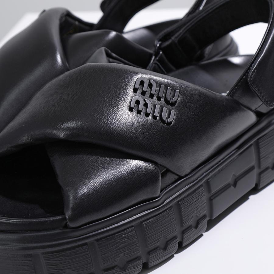 miu miu（ミュウミュウ） サンダル 5X879D 77F レディース スポーティ