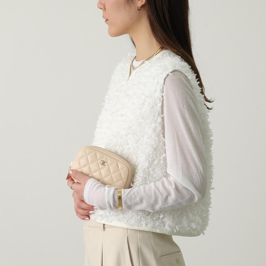 CHANEL（シャネル） ポーチ A80909 B10583 MATELASSE マトラッセ