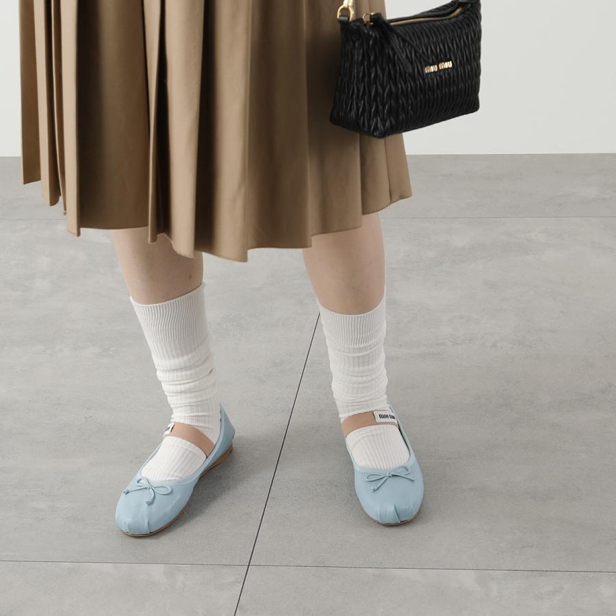 miu miu（ミュウミュウ） バレエシューズ 5F794D XUU レディース