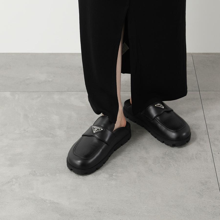 PRADA（プラダ） ミュールサンダル 2S2956 8NQ レディース レザー サボ