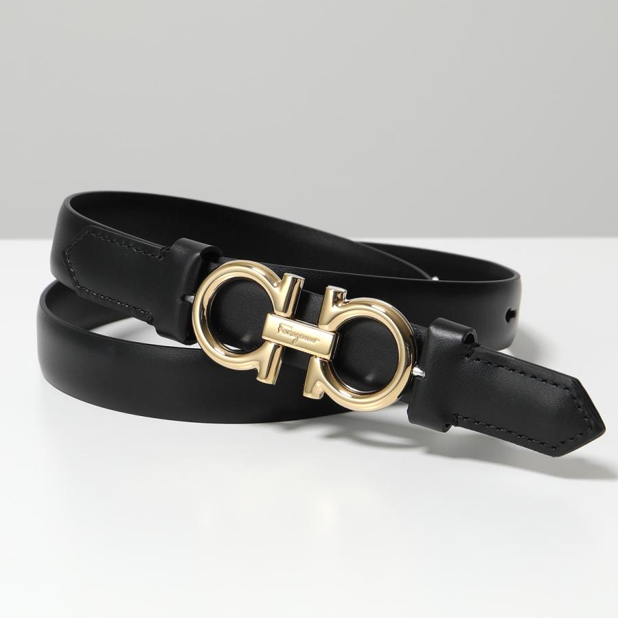 FERRAGAMO（フェラガモ） ベルト 23 B707 レディース ナロー スムース