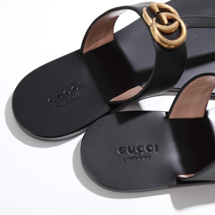 GUCCI（グッチ） トングサンダル 497444 A3N00 レディース レザー