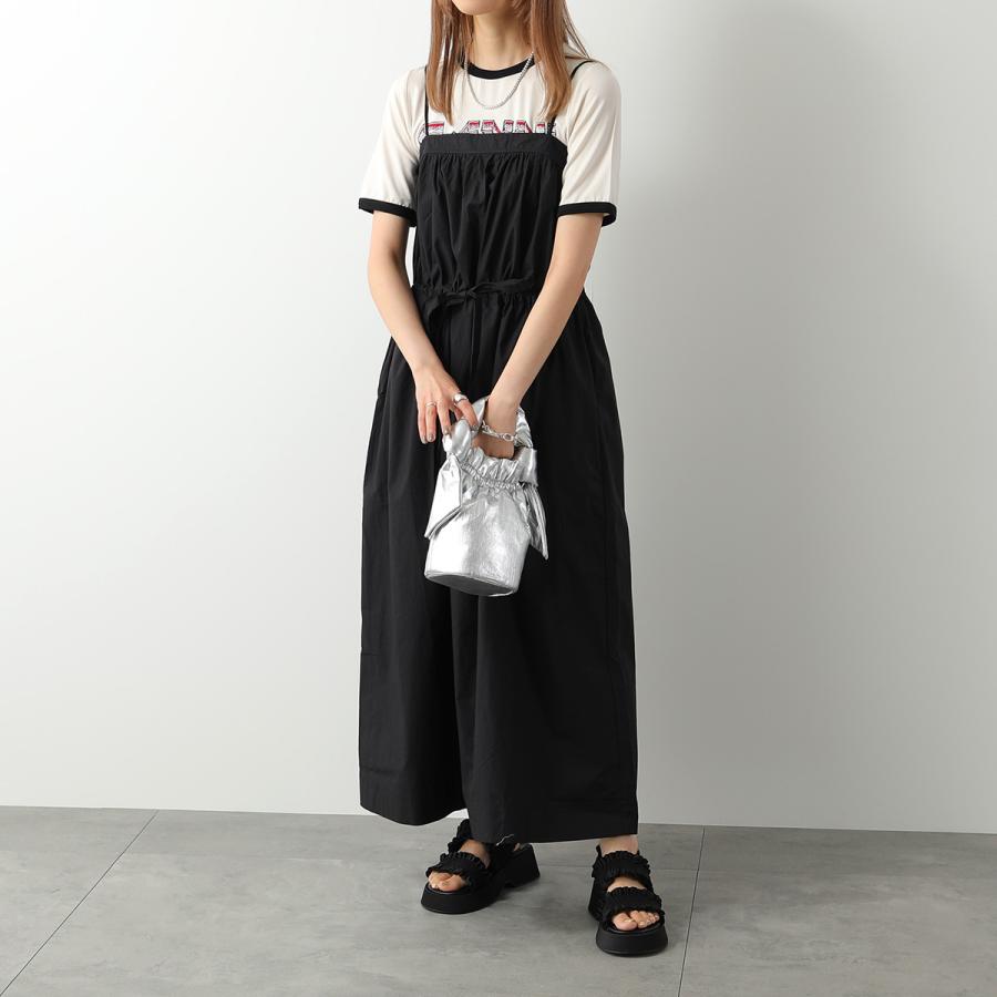 GANNI（ガニー） サンダル Smock Flaftorm Sandal スモック フラット