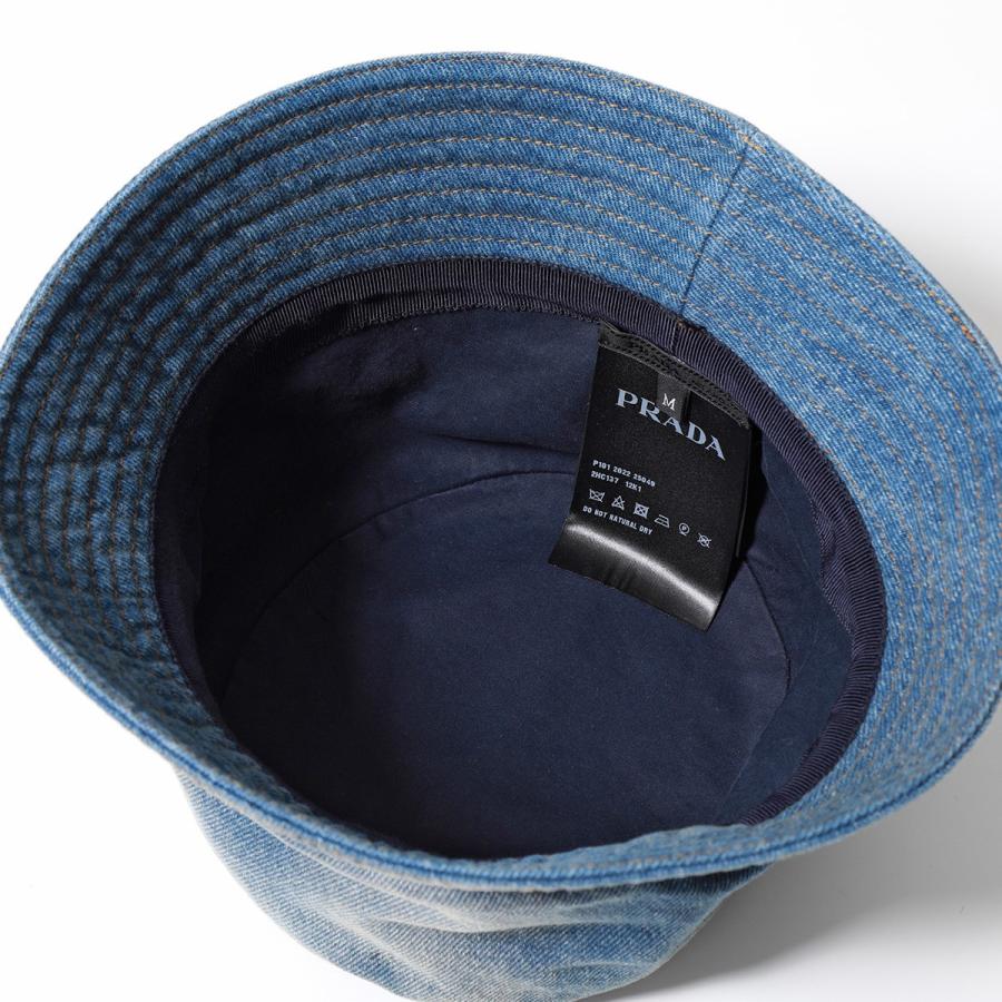 PRADA（プラダ） バケットハット 2HC137 12K8 12K1 メンズ デニム
