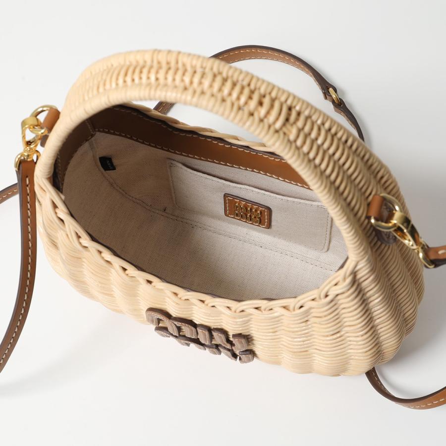 miu miu（ミュウミュウ） かごバッグ 5BC125 2BVU レディース ワンダー