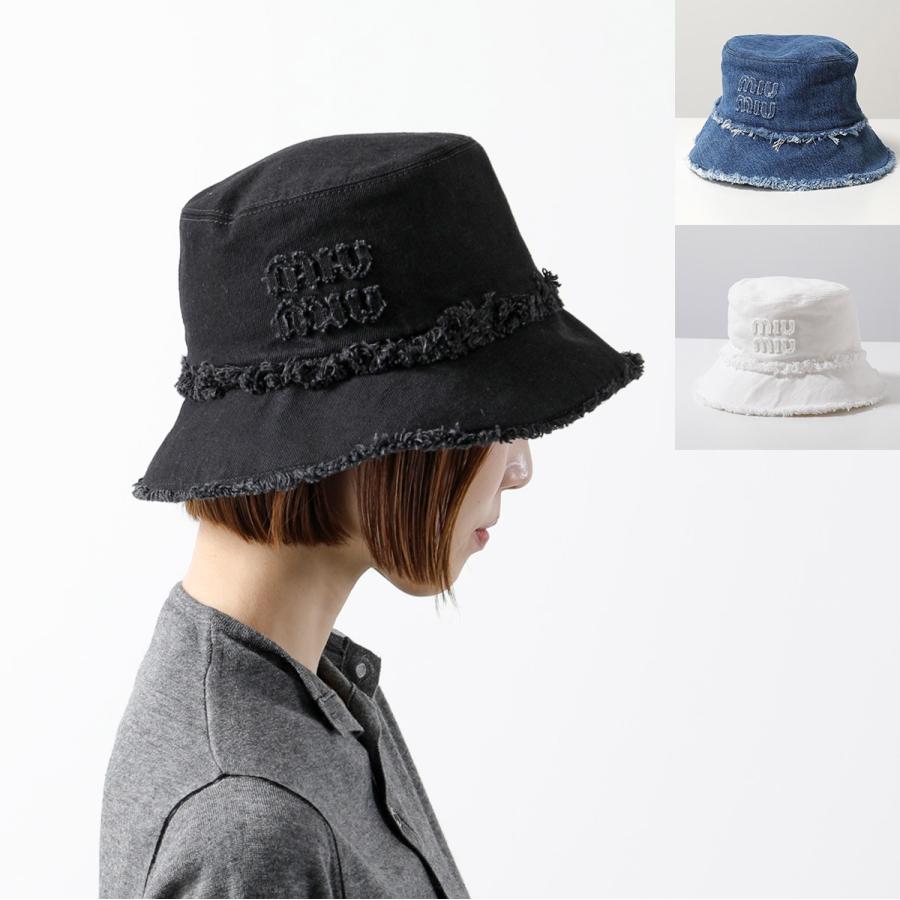 miu miu（ミュウミュウ） バケットハット 5HC196 2CL4 レディース