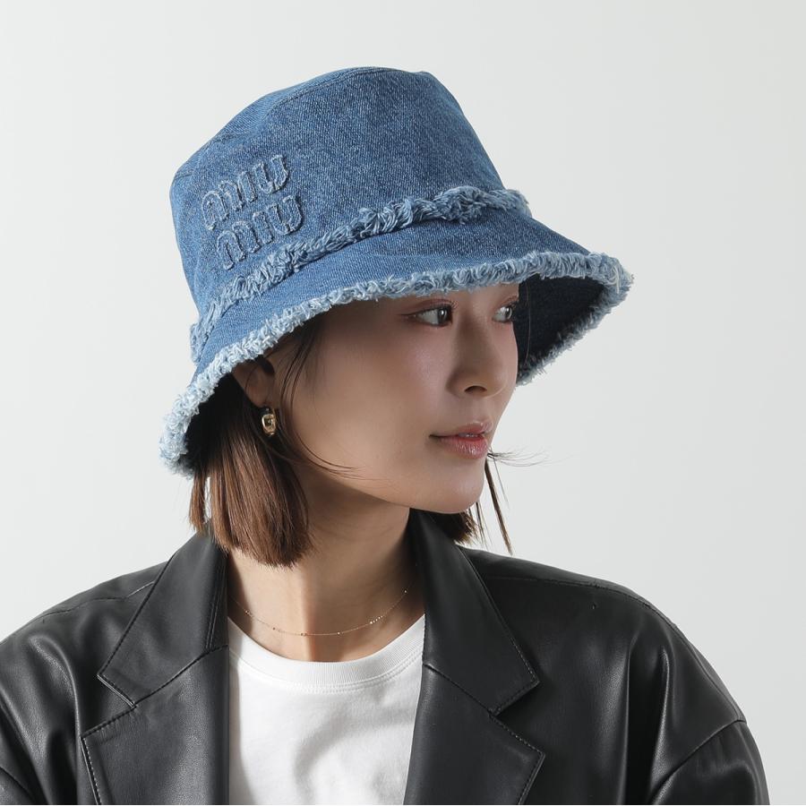 miu miu（ミュウミュウ） バケットハット 5HC196 2CL4 レディース