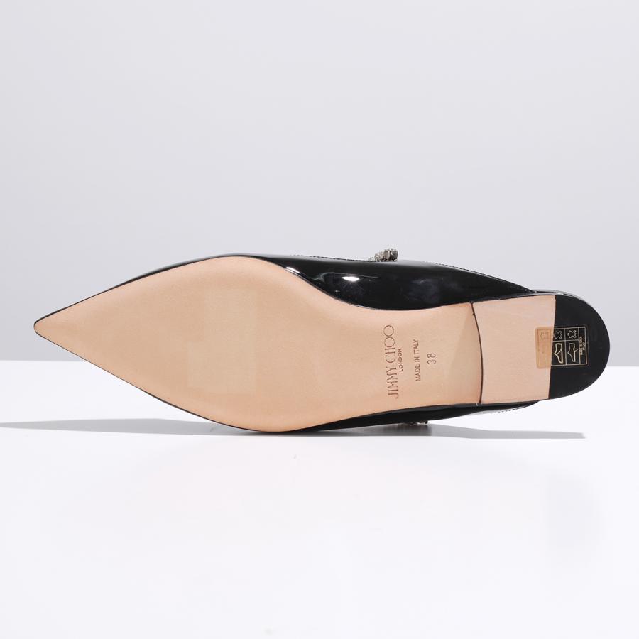 JIMMY CHOO（ジミーチュウ） ミュール BING FLAT PAT レディース