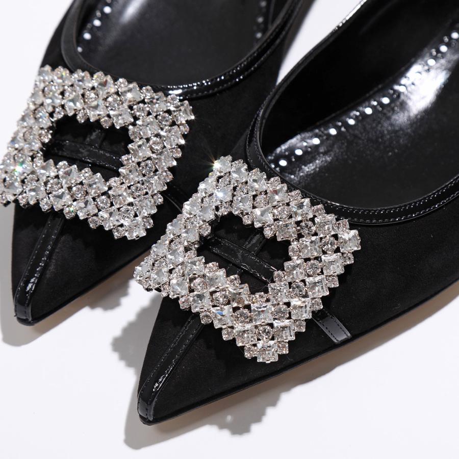 MANOLO BLAHNIK（マノロブラニク） パンプス TUBERIANFLAT SUEDE DAIM