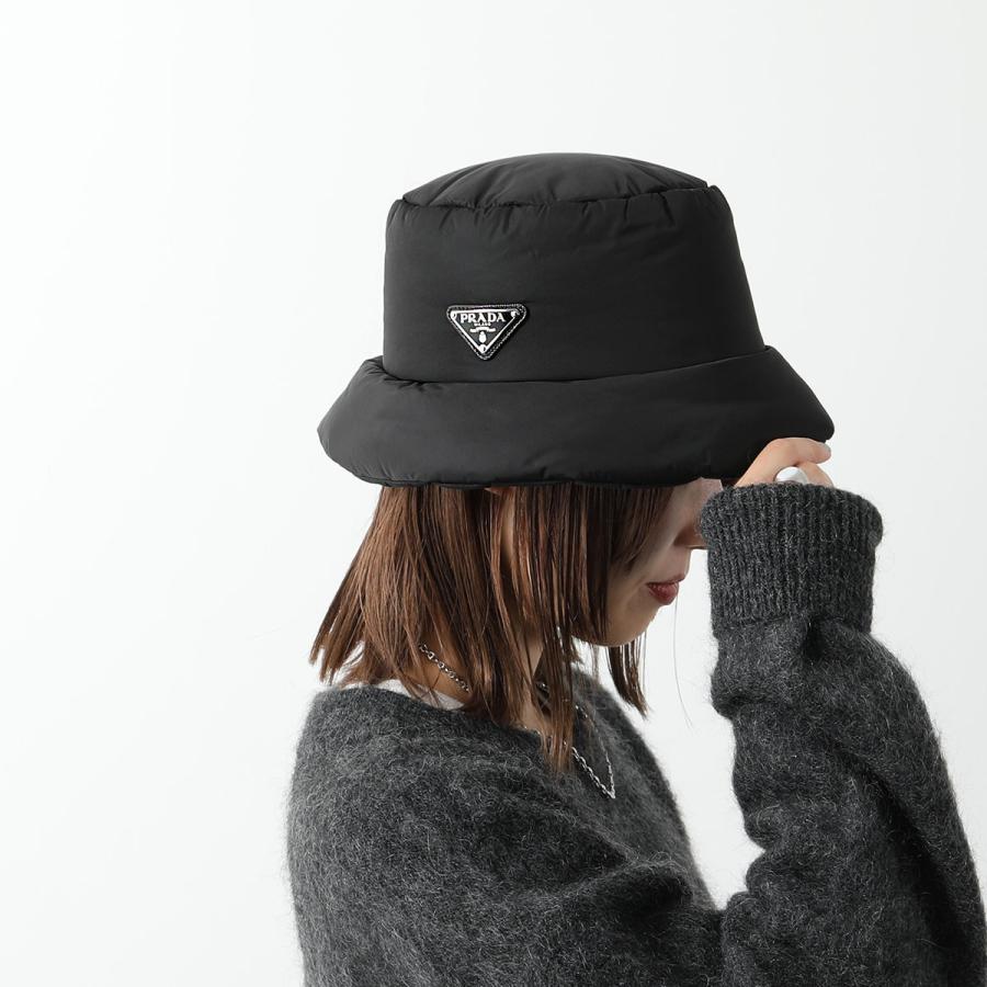 PRADA（プラダ） バケットハット 2HC248 2DV4 レディース パテッド Ry