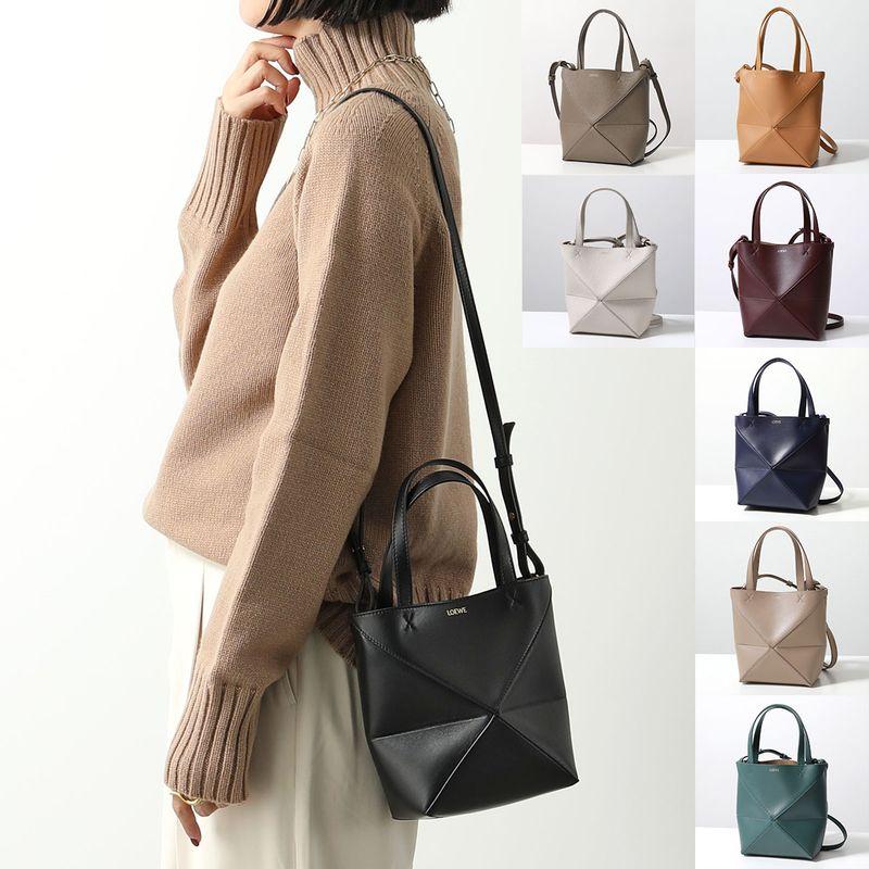LOEWE（ロエベ） トートバッグ PUZZLE FOLD TOTE MINI パズル フォルド