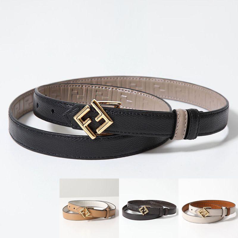 FENDI（フェンディ） ナローベルト 8C0687 ANH8 レディース レザー