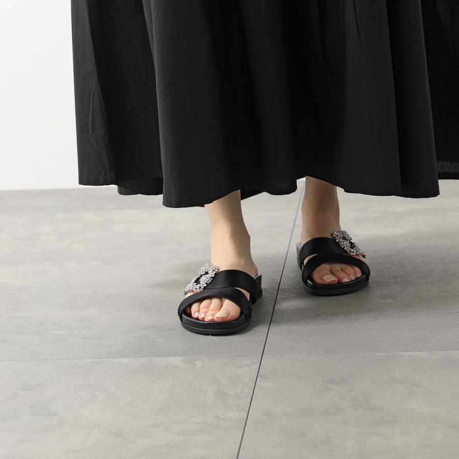 MANOLO BLAHNIK（マノロブラニク） サンダル CHILANGHI CLC 010 SATIN